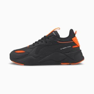 Puma RS-X Winterised Women's Sneakers Black / Orange | PM265WOK